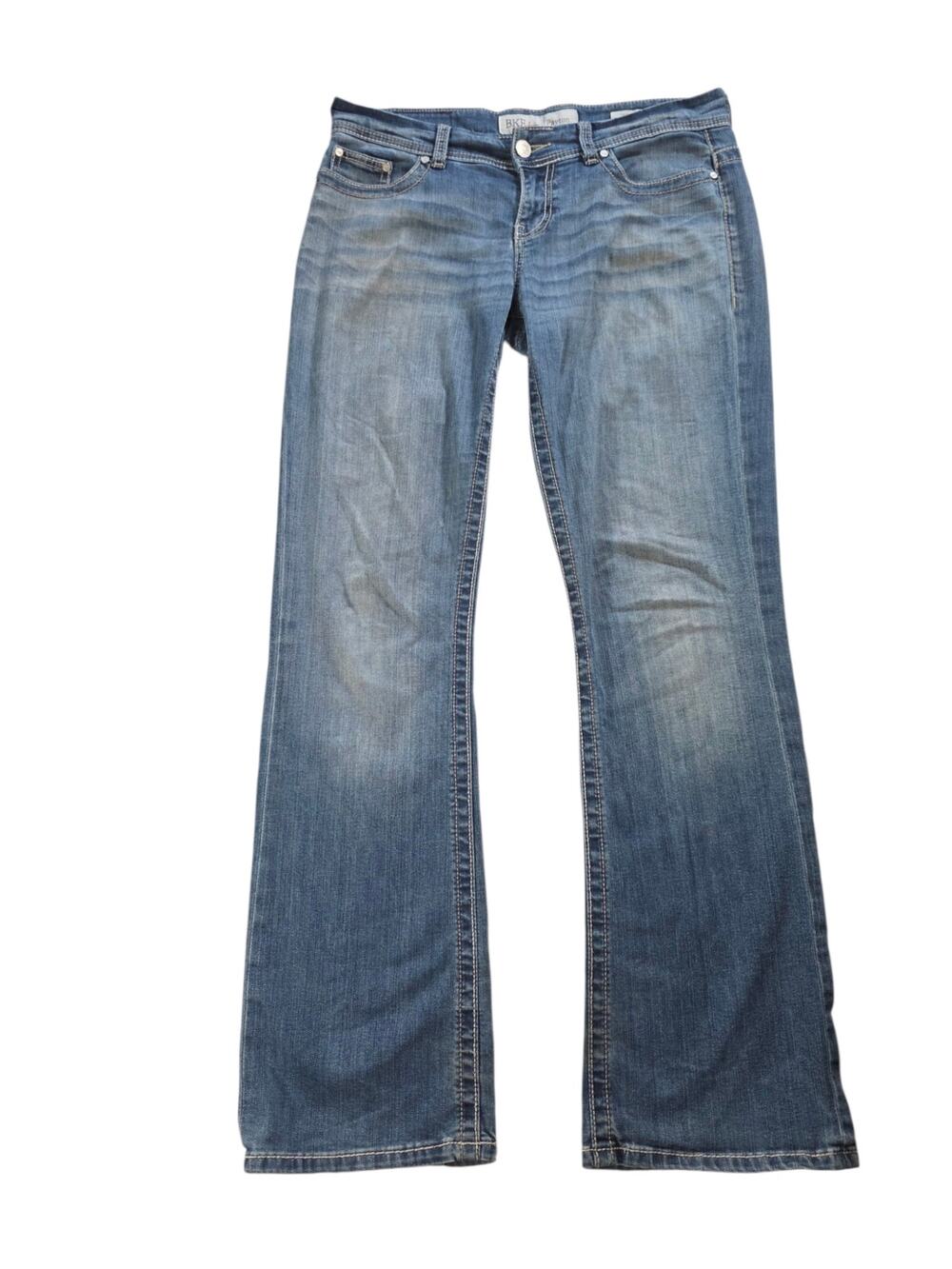 BKE Payton Bootcut Jeans 34x32 Medium Wash Stretch Denim